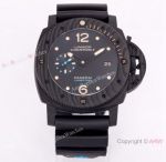 Swiss Grade 1 Panerai Luminor Submersible Carbon Watch VS Factory V2